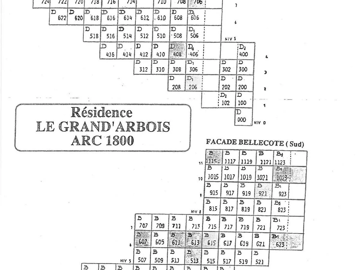 Studio 4 Pers, Balcon Sud-Ouest, Proche Pistes Et Commerces, Arc 1800 - Fr-1-411-642 Les Arcs  Апартаменты